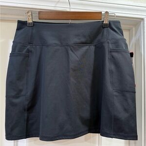 Skechers GOLUXE Black Athletic Skort Size Medium 🆕🆕🆕🆕